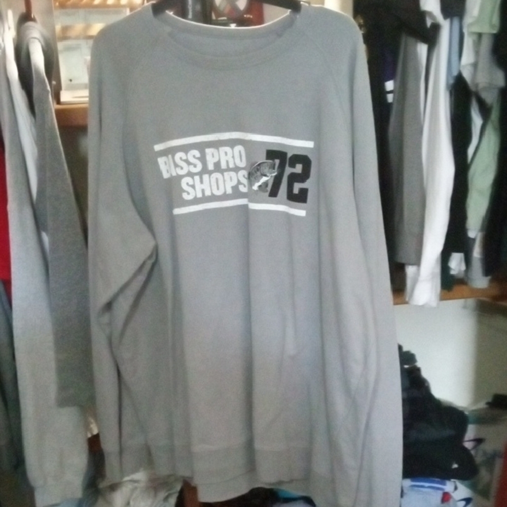 Gray Sweatshirt with Subtle Logo